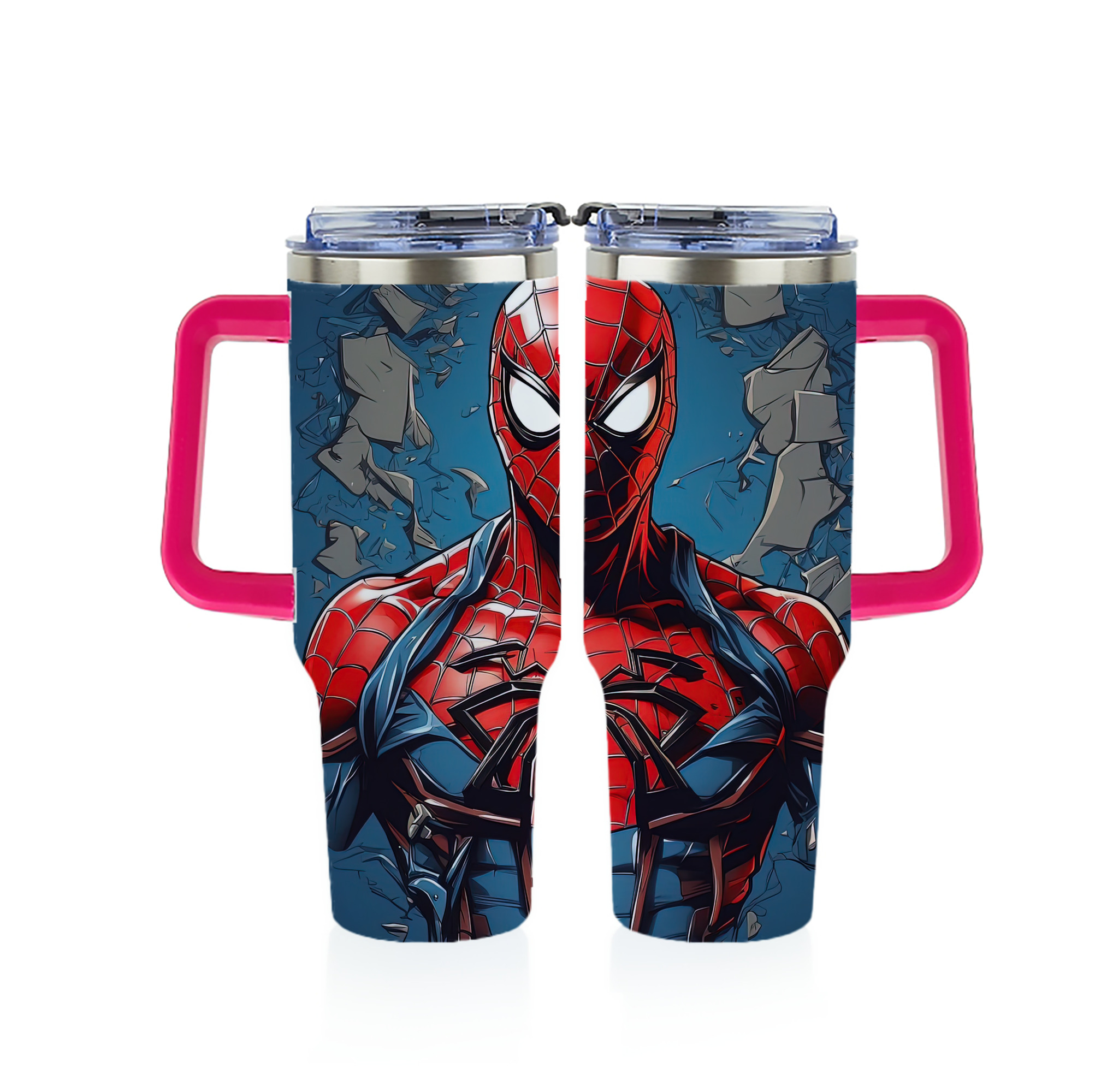 （画像用） Spider Man スパイダーマン 1200ｍLフルプリント車用タンブラー